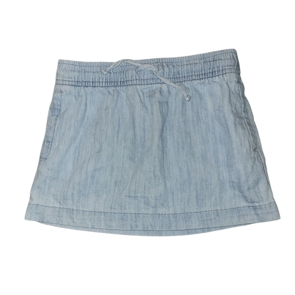 Old Navy Blue Smocked A-Line Mini Skirt